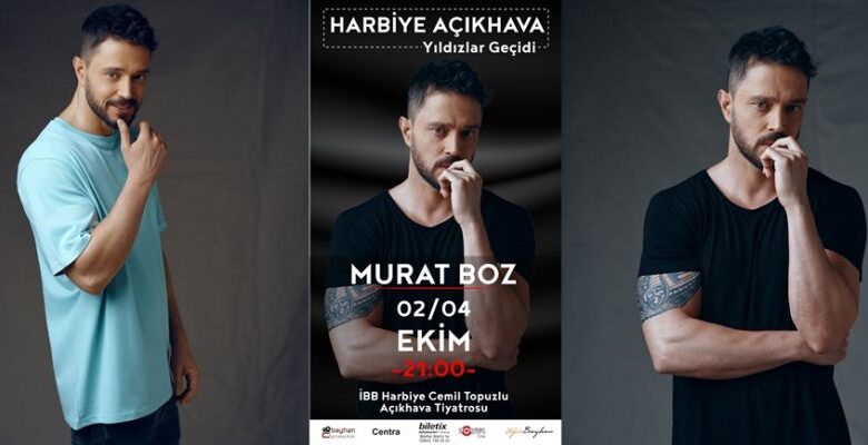 Murat Boz 3 Konserle Açıkhava’da