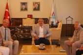 Alman-Türk Dostluk Derneği Başkanı Udo Kaupiscg, Nevşehir Belediye Başkanı Mehmet Savran’ı Ziyaret Etti