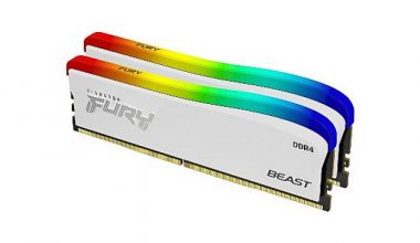 Kingston FURY Yeni Özel Sürüm RGB DDR4’ü Piyasaya Sürüyor