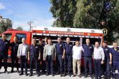 Milas belediye başkanı Muhammet Tokat Milas itfaiyesi’ni ziyaret etti