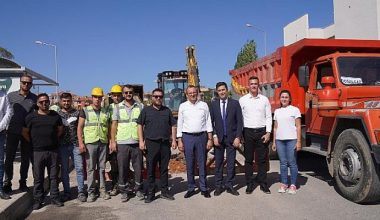 Ve Başlıyor: Ayvalık Ali Çetinkaya Mahallesi’nde Doğalgaz İçin İlk Kepçe Vuruldu
