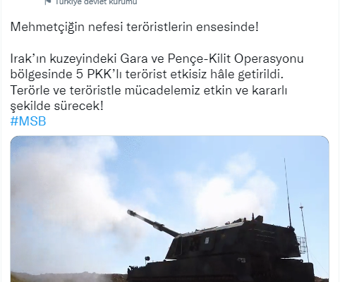5 terörist etkisiz hale getirildi