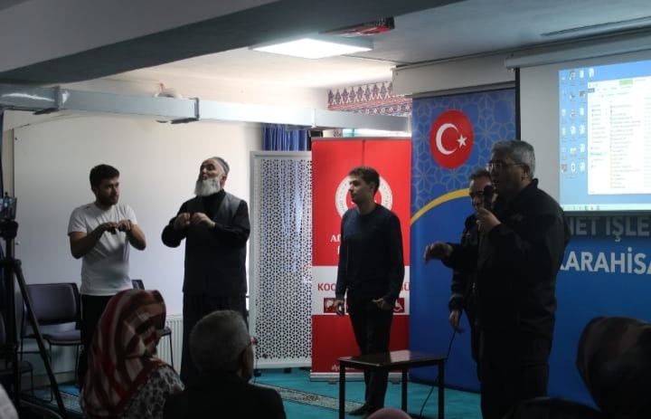 Afyonkarahisar’da “Camii Engelli Buluşması”