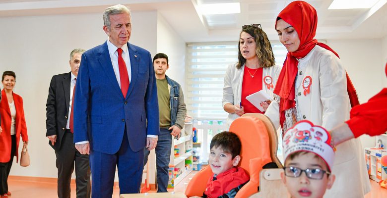 Ankara’da “Engelsiz Çocuk Gündüz Bakımevi” hizmete açıldı