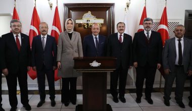 Bakan Bilgin’den Vali Yiğitbaşı’na ziyaret