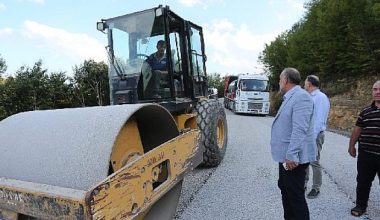 Başkan Sandıkçı, “İlçemize modern yollar kazandırıyoruz”