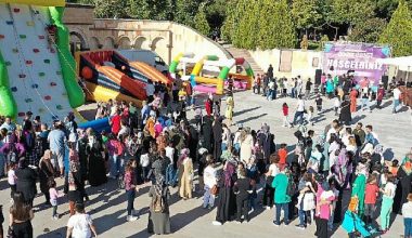 Çocuk şenliği renkli görüntülere sahne oldu