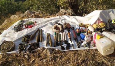 Cudi Dağı’nda PKK’ya ait çok sayıda mühimmat ele geçirildi Cudi Dağı’nda PKK’ya ait çok sayıda mühimmat ele geçirildi