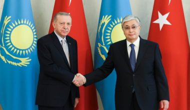 Cumhurbaşkanı Erdoğan, Kazakistan mevkidaşı Tokayev ile ortak basın toplantısı düzenledi
