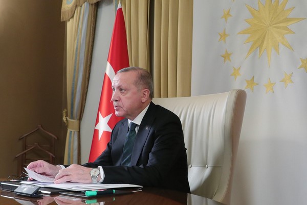 Cumhurbaşkanı Erdoğan, Somali Cumhurbaşkanı Hasan Şeyh Mahmud ile görüştü