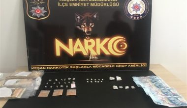 Edirne’de uyuşturucu operasyonu