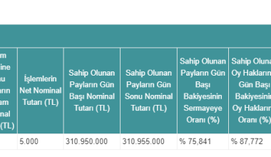 Esenboğa Elektrik’ten pay alım satım bildirimi