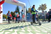 Eskişehir’de “Cumhuriyet Bisiklet ve Scooter Turu” düzenlendi