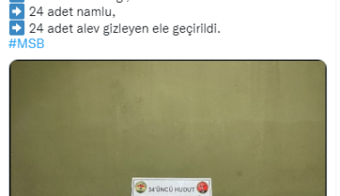 Hakkari’de çok sayıda silah ve mühimmat ele geçirildi