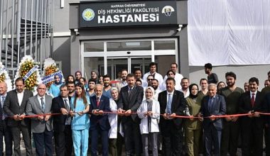 Harran Üniversitesi Diş Hekimliği Fakülte Hastanesi düzenlenen tören ile açıldı