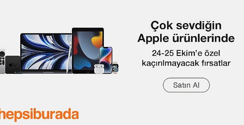 Hepsiburada’dan Apple Ürünlerine Özel Fırsat Kampanyası