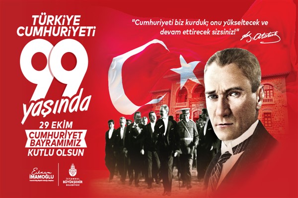 İBB’den 29 Ekim Cumhuriyet Bayramı kutlama etkinlikleri