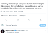 İletişim Başkanı Altun: “Yunan yalan haber makinası yine devrede”