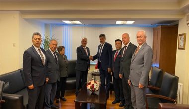 MYP Genel Başkanı Çayır’dan DSP Genel Başkanı Aksakal’a ziyaret
