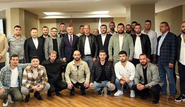 Teleferik Projesi için Başkan Büyükakın’a teşekkür ettiler