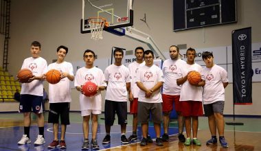Toyota sponsorluğundaki Özel Olimpiyatlar Türkiye Karma Basketbol Takımları Edremit’te