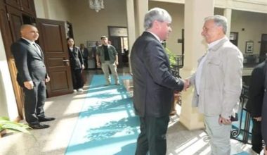Vali Doğan, Başkan Çelebi’yi makamında ağırladı