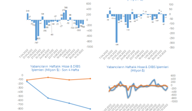 Yabancıların hisse-DİBS işlemleri