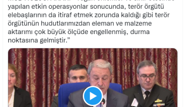 Bakan Akar: “Mehmetçiğin emeğine saygı gösterilmesini bekliyoruz”