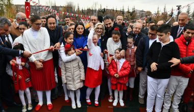 Başkent’te “Erişilebilir Yaşam ve Oyun Parkı” hizmete açıldı