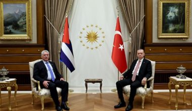 Cumhurbaşkanı Erdoğan, Küba Devlet Başkanı Miguel Diaz-Canel ile ortak basın toplantısı düzenledi