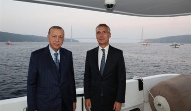 Cumhurbaşkanı Erdoğan, NATO Genel Sekreteri Stoltenberg’i kabul etti