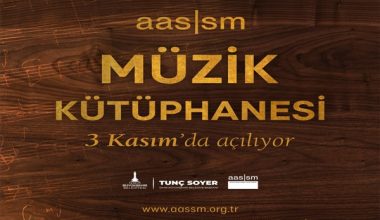 İzmir’de AASSM Müzik Kütüphanesi yarın açılıyor