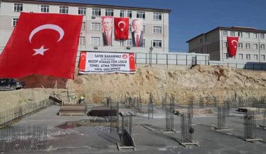 Kırıkhan Recep Atakaş Fen Lisesi’nin temeli atıldı