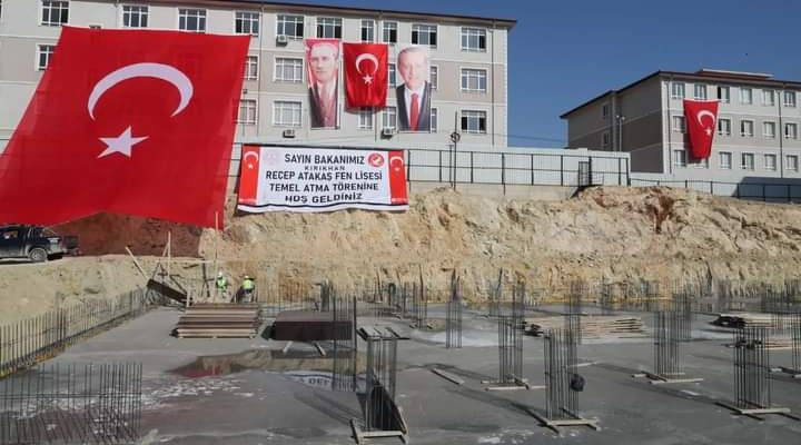 Kırıkhan Recep Atakaş Fen Lisesi’nin temeli atıldı