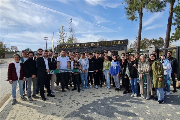 Öğrenciler Sakarya’nın tarihini ve doğal güzelliklerini tanıyor