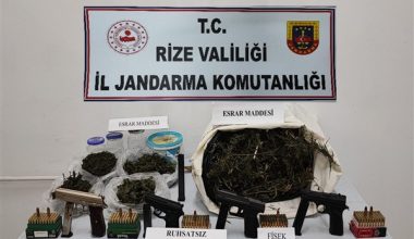 Rize’de ekim ayında 78 şüpheli yakalandı