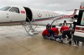Rize’den uçak ambulansla İstanbul’a hasta sevk edildi
