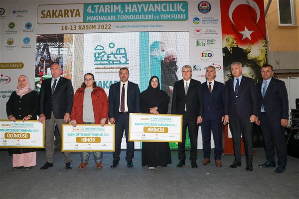 Sakarya 4. Tarım Fuarı kapılarını açtı