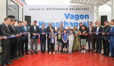 Sakarya’da “Vagon Kıraathanesi’ ‘hizmete açıldı