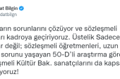 Sözleşmeliye kadro düzenlemesinin kapsamı genişletiliyor
