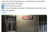 Van sınırında uyuşturucu operasyonu