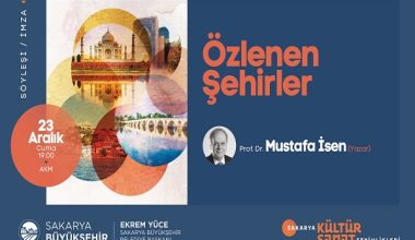 AKM’de ‘Özlenen Şehirler’ konuşulacak