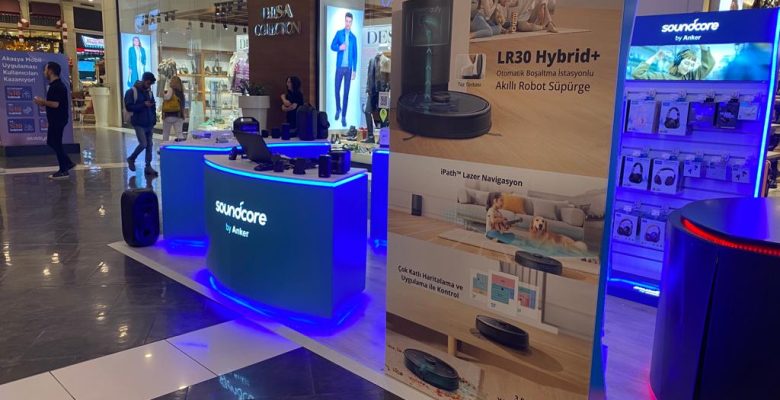 Anker, kiosk konseptiyle Akasya AVM’de