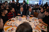 Bakan Kasapoğlu ve Başkan Aktaş gençlerle buluştu