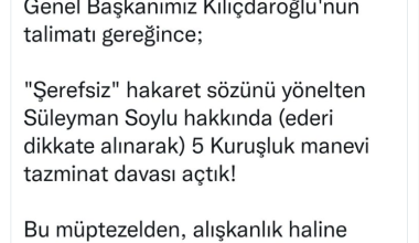 Bakan Soylu: “Kılıçdaroğlu zavallı bir adam”