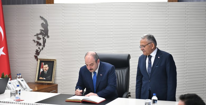 Bakan Varank’tan Başkan Büyükkılıç’a ziyaret