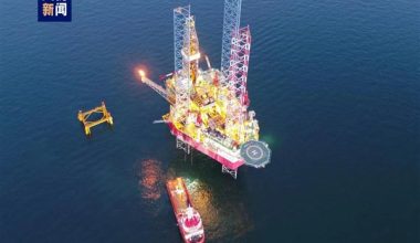 Bohai Denizi’nde ilk 100 milyar metrekarelik gaz sahasında faz-1 sondajı yapıldı