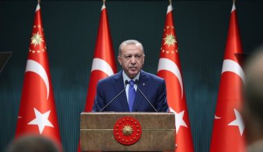 Cumhurbaşkanı Erdoğan, kabine sonrası açıklama yapıyor