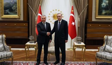 Cumhurbaşkanı Erdoğan, Rusya Devlet Duması Başkanı Volodin’i kabul etti Cumhurbaşkanı Erdoğan, Rusya Devlet Duması Başkanı Volodin’i kabul etti