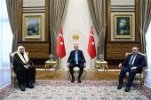 Cumhurbaşkanı Erdoğan, Suudi Arabistan Şura Meclisi Başkanı Al-Sheikh’i kabul etti